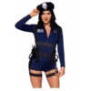 Combishort De Policier Pour Femme 2 Combishort De Policier Pour Femme -Boutique De Carnaval D'Halloween Combishort de policier pour femme