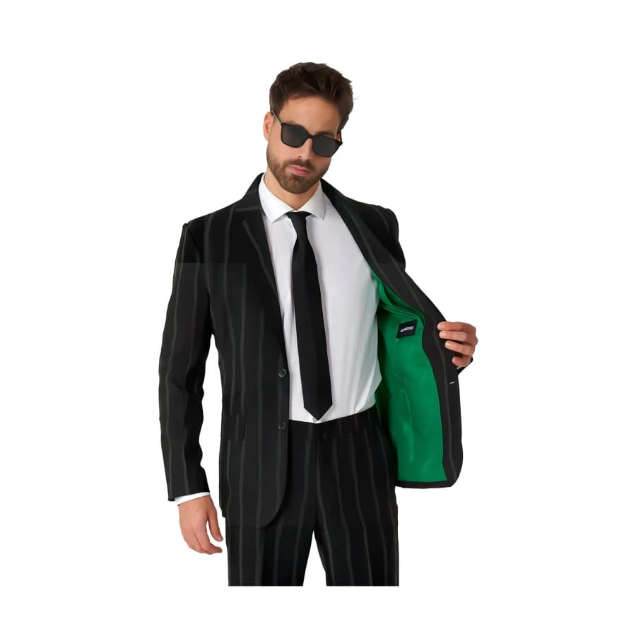 Costume 3 Pièces Avec Rayures Phosphorescentes 4 Costume 3 Pièces Avec Rayures Phosphorescentes – Image 2