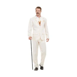 Costume 3 Pièces Blanc Pour Homme