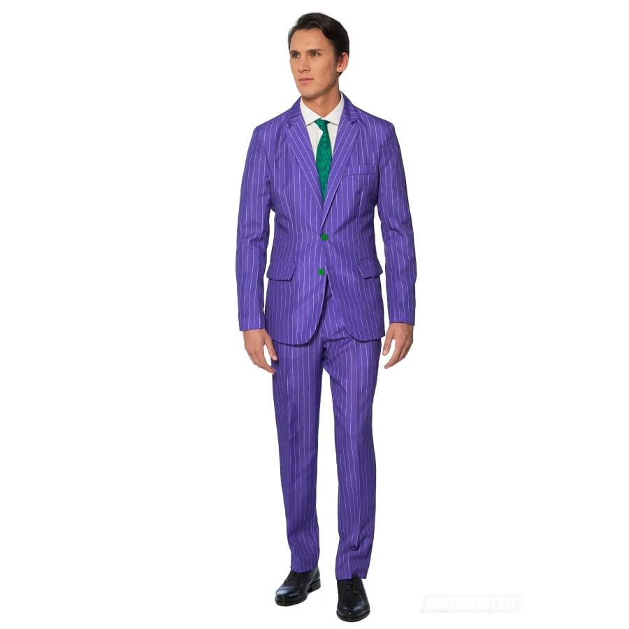 Costume 3 Pièces Du Joker Pour Homme 5 Costume 3 Pièces Du Joker Pour Homme – Image 3