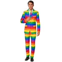 Costume 3 Pièces Gaypride Pour Homme