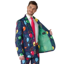 Boutique De Carnaval D'Halloween -Boutique De Carnaval D'Halloween Costume 3 pieces imprime ballons et cotillons 69818