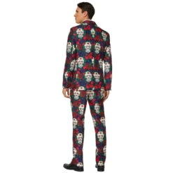 Costume 3 Pièces Jour Des Morts Pour Homme 5 Costume 3 Pièces Jour Des Morts Pour Homme -Boutique De Carnaval D'Halloween Costume 3 pieces jour des morts pour homme 49170