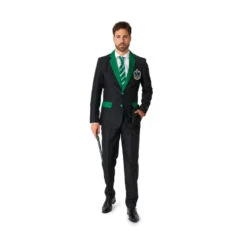 Costume 3 Pièces Mr. Serpentard Taille Adulte -Boutique De Carnaval D'Halloween Costume 3 pieces mr serpentard taille adulte 69535