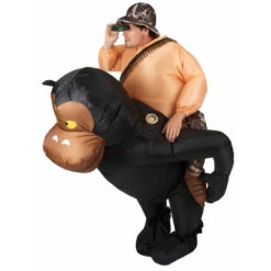 Costume à Dos De Gorille -Boutique De Carnaval D'Halloween Costume a dos de gorille 4 7