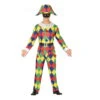 Costume Arlequin Multicolores Pour Homme -Boutique De Carnaval D'Halloween Costume arlequin multicolores pour homme