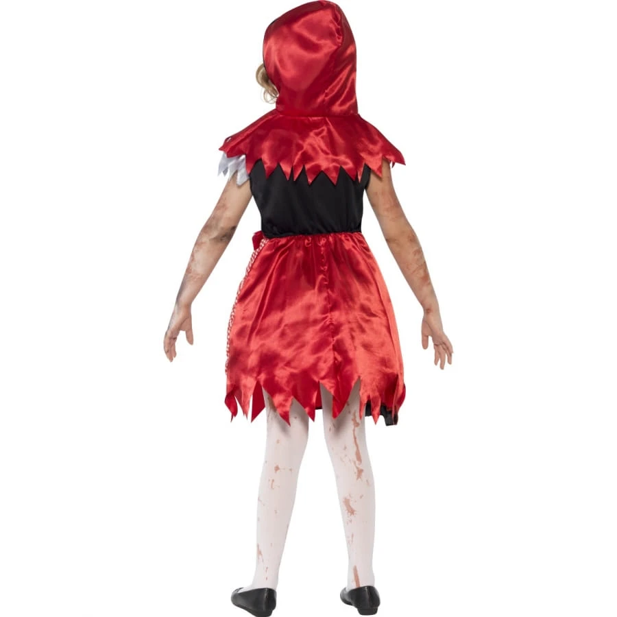 Costume Chaperon Rouge Zombie Pour Enfant 4 Costume Chaperon Rouge Zombie Pour Enfant – Image 2