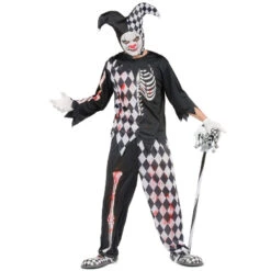 Costume D' Arlequin Tueur Pour Homme