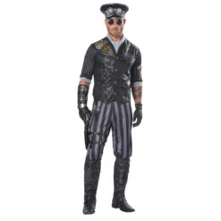 Costume D'officier Steampunk Pour Daulte