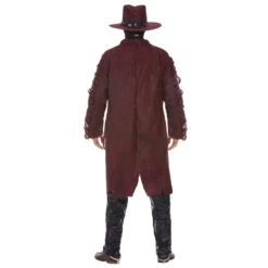 Costume De Bandit Western Pour Homme Avec Masque -Boutique De Carnaval D'Halloween Costume de bandit western pour homme avec masque 431