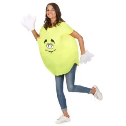 Costume De Bonbon Jaune Avec Gants 12 Costume De Bonbon Jaune Avec Gants -Boutique De Carnaval D'Halloween Costume de bonbon jaune avec gants 30423