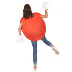 Costume De Bonbon Rouge Pour Adulte Avec Gants 13 Costume De Bonbon Rouge Pour Adulte Avec Gants -Boutique De Carnaval D'Halloween Costume de bonbon rouge pour adulte avec gants 30403