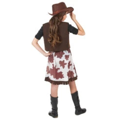 Costume De Cowgirl Vachette Pour Fillette 10 Costume De Cowgirl Vachette Pour Fillette -Boutique De Carnaval D'Halloween Costume de cowgirl vachette pour fillette 13723