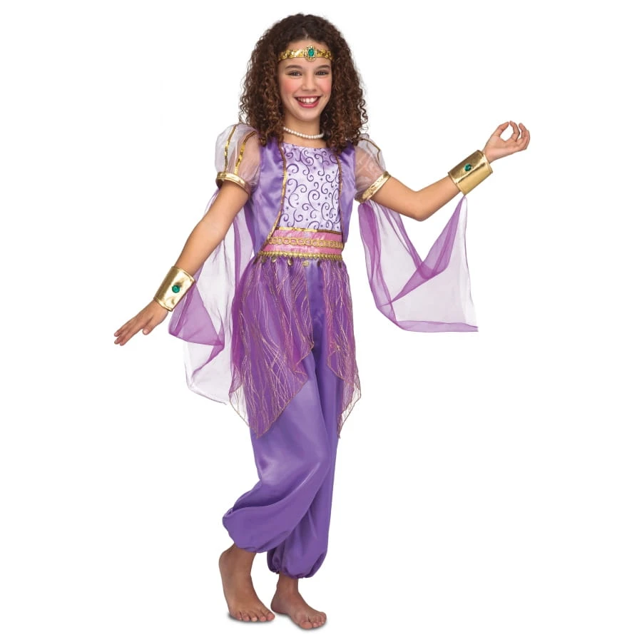 Costume De Danseuse Orientale Violette Pour Enfant 3 Costume De Danseuse Orientale Violette Pour Enfant