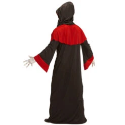 Costume De Faucheur Rouge Et Noir Pour Adulte -Boutique De Carnaval D'Halloween Costume de faucheur rouge et noir pour adulte 59884