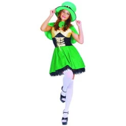 Costume De Femme Leprechaun 9 Costume De Femme Leprechaun -Boutique De Carnaval D'Halloween Costume de femme leprechaun 24061