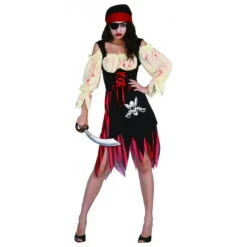 Costume De Femme Pirate Ensanglanté