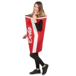 Costume De Gobelet Cola Pour Adulte -Boutique De Carnaval D'Halloween Costume de gobelet cola pour adulte 51225