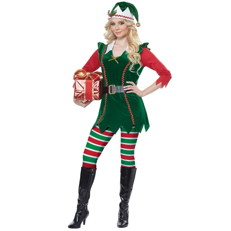 Costume De Lutin De Noël Pour Femme 3 Costume De Lutin De Noël Pour Femme