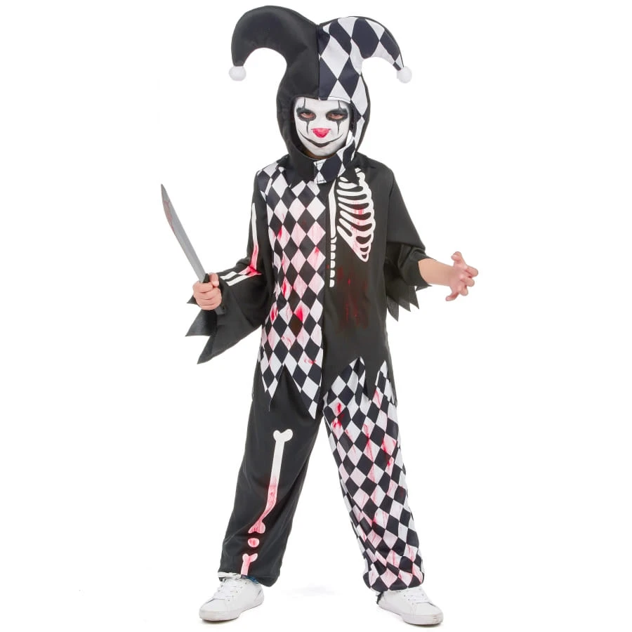 Costume De Petit Arlequin Tueur En Sang 3 Costume De Petit Arlequin Tueur En Sang