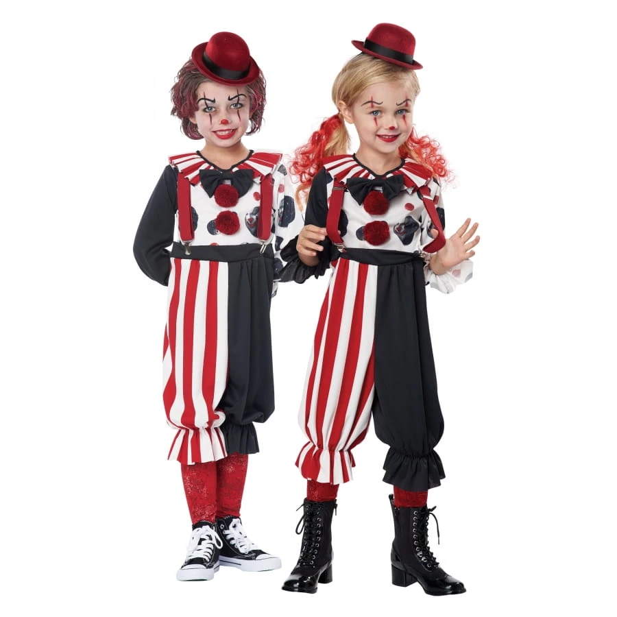 Costume De Petit Clown Rouge Et Noir 5 Costume De Petit Clown Rouge Et Noir – Image 3
