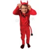 Costume De Petit Diable Rouge -Boutique De Carnaval D'Halloween Costume de petit diable rouge