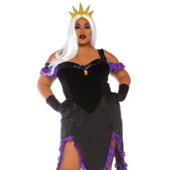 Costume De Reine Des Mers Grande Taille -Boutique De Carnaval D'Halloween Costume de reine des mers grande taille 68215