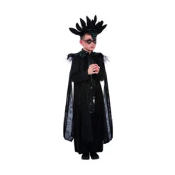 Costume De Roi Corbeau Noir Pour Enfant