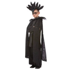 Costume De Roi Corbeau Noir Pour Enfant -Boutique De Carnaval D'Halloween Costume de roi corbeau noir pour enfant 35