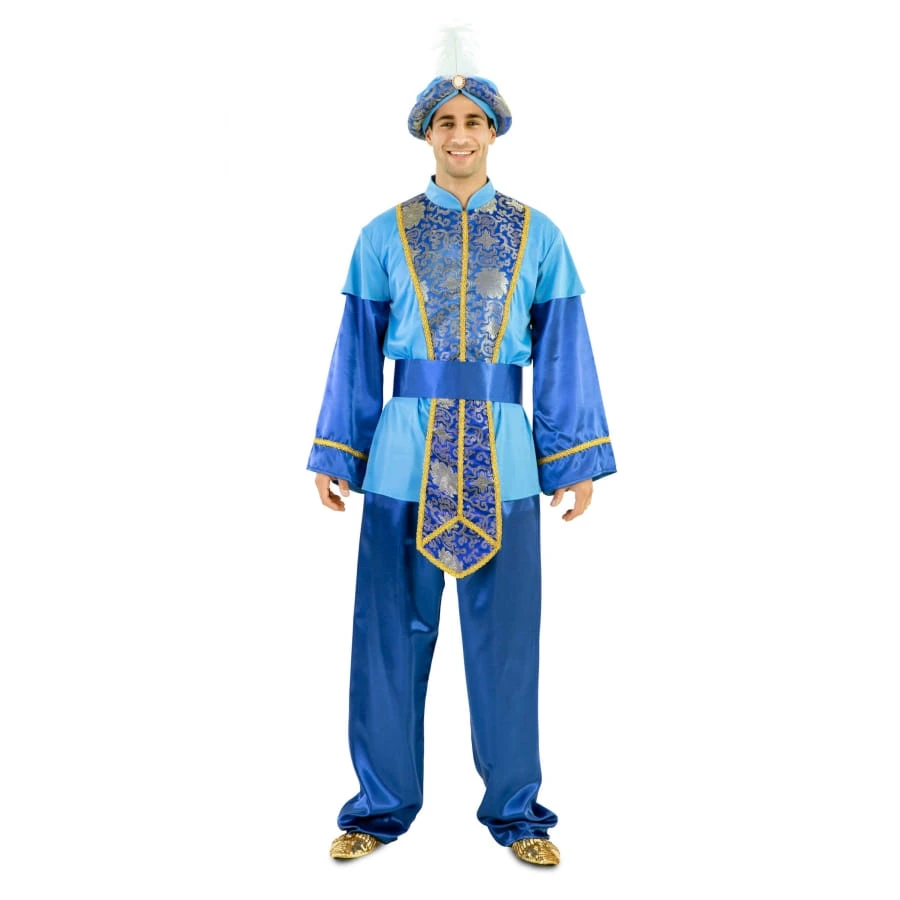 Costume De Roi Mage Bleu Pour Adulte 3 Costume De Roi Mage Bleu Pour Adulte