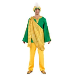 Costume De Roi Mage Jaune Pour Adulte
