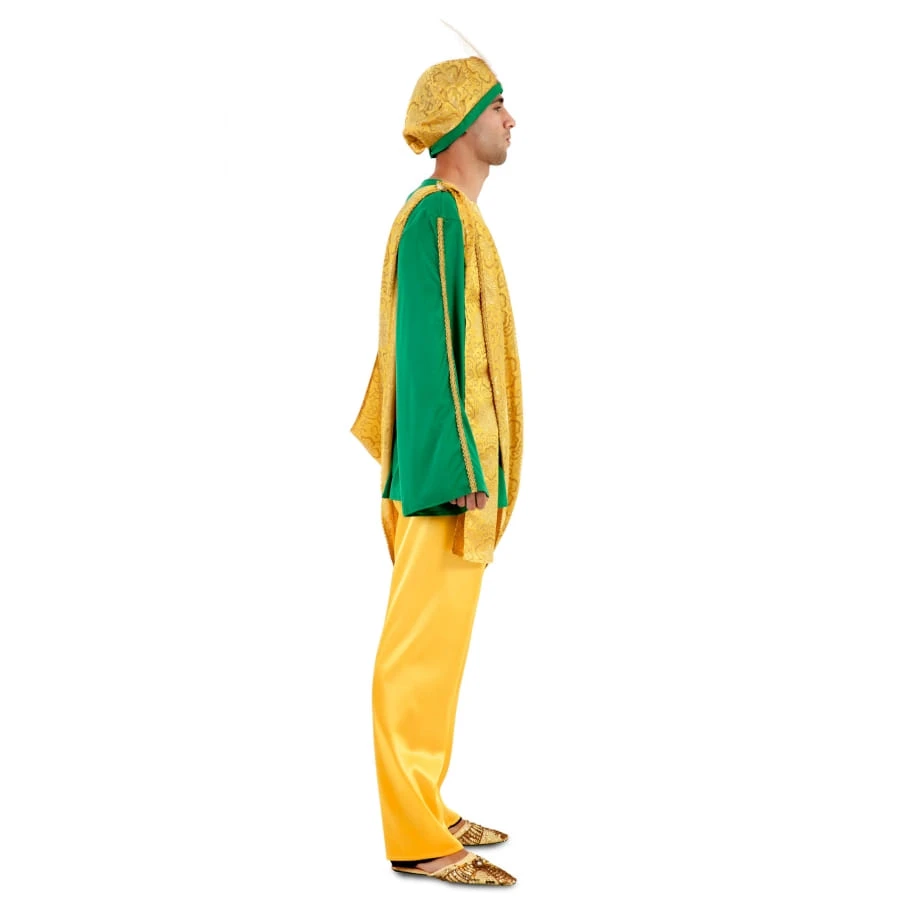 Costume De Roi Mage Jaune Pour Adulte 4 Costume De Roi Mage Jaune Pour Adulte – Image 2