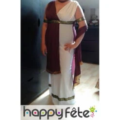 Costume De Sénatrice Blanc Et Bordeaux 7 Costume De Sénatrice Blanc Et Bordeaux -Boutique De Carnaval D'Halloween Costume de senatrice blanc et bordeaux 2040