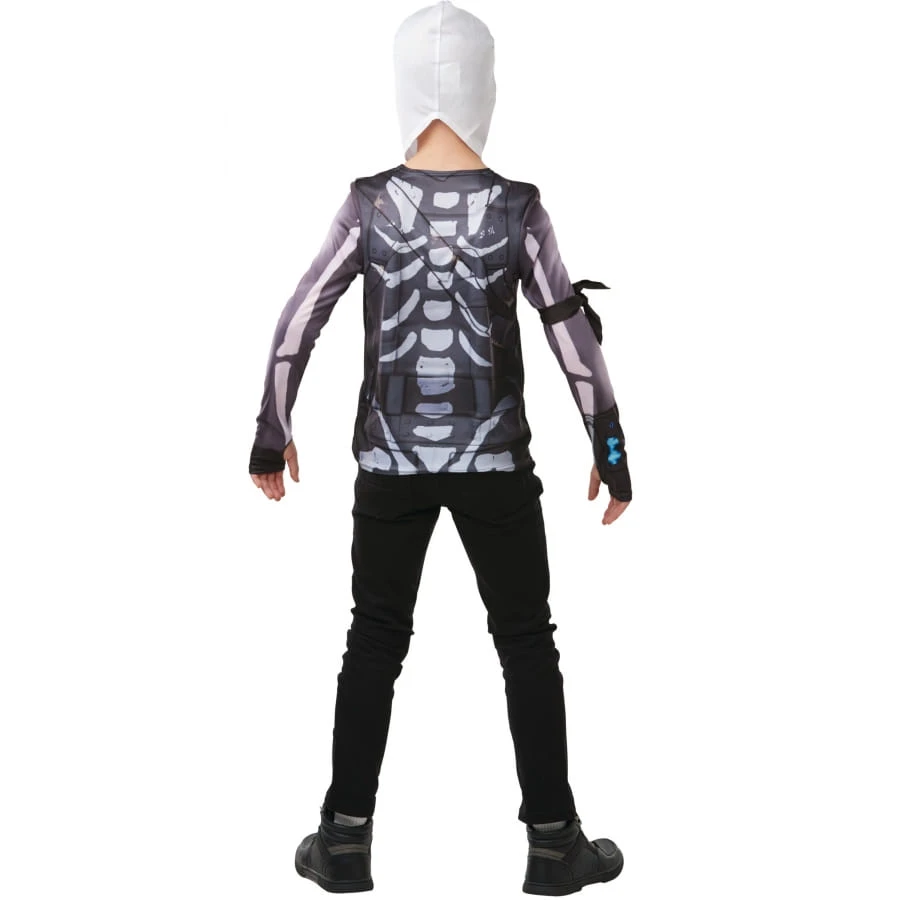 Costume De Skull Trooper Pour Ado, En Coffret 4 Costume De Skull Trooper Pour Ado, En Coffret – Image 2