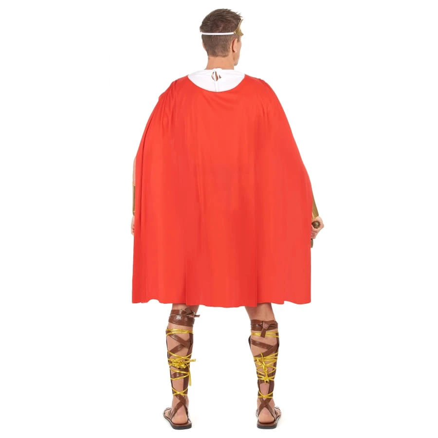 Costume De Soldat Romain Avec Cape Rouge 6 Costume De Soldat Romain Avec Cape Rouge – Image 4