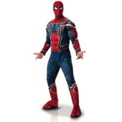 Costume De Spiderman Infinity War Musclé, Adulte