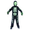 Costume De Squelette Vert Pour Enfant