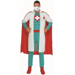Costume De Super Docteur Pour Adulte