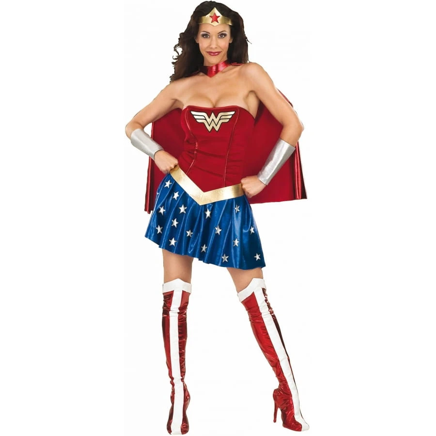 Costume De Wonder Woman Licence 3 Costume De Wonder Woman Licence
