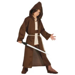 Costume Enfant De Obi Wan Kenobi Avec Capuche