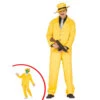 Costume Jaune The Mask -Boutique De Carnaval D'Halloween Costume jaune the mask