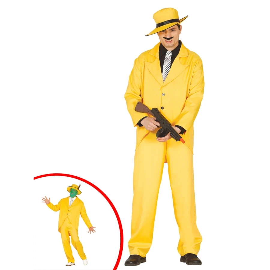 Costume Jaune The Mask 3 Costume Jaune The Mask