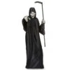 Costume Noir De La Faucheuse Squelette 2 Costume Noir De La Faucheuse Squelette -Boutique De Carnaval D'Halloween Costume noir de la faucheuse squelette
