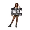 Costume Parental Advisory Pour Adulte 1 Costume Parental Advisory Pour Adulte -Boutique De Carnaval D'Halloween Costume parental advisory pour adulte