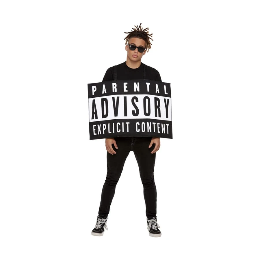 Costume Parental Advisory Pour Adulte 4 Costume Parental Advisory Pour Adulte – Image 2