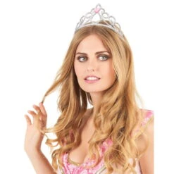 Couronne De Princesse Avec Pierre Coeur Centrale 7 Couronne De Princesse Avec Pierre Coeur Centrale -Boutique De Carnaval D'Halloween Couronne de princesse avec pierre coeur centrale 35006