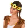 Couronne De Tournesol -Boutique De Carnaval D'Halloween Couronne de tournesol