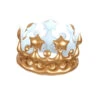 Couronne Gonflable Dorée Pour Adulte