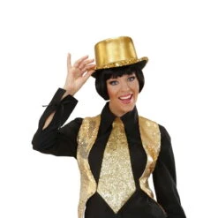 Cravate Paillette Or 7 Cravate Paillette Or -Boutique De Carnaval D'Halloween Cravate paillette or 2 30