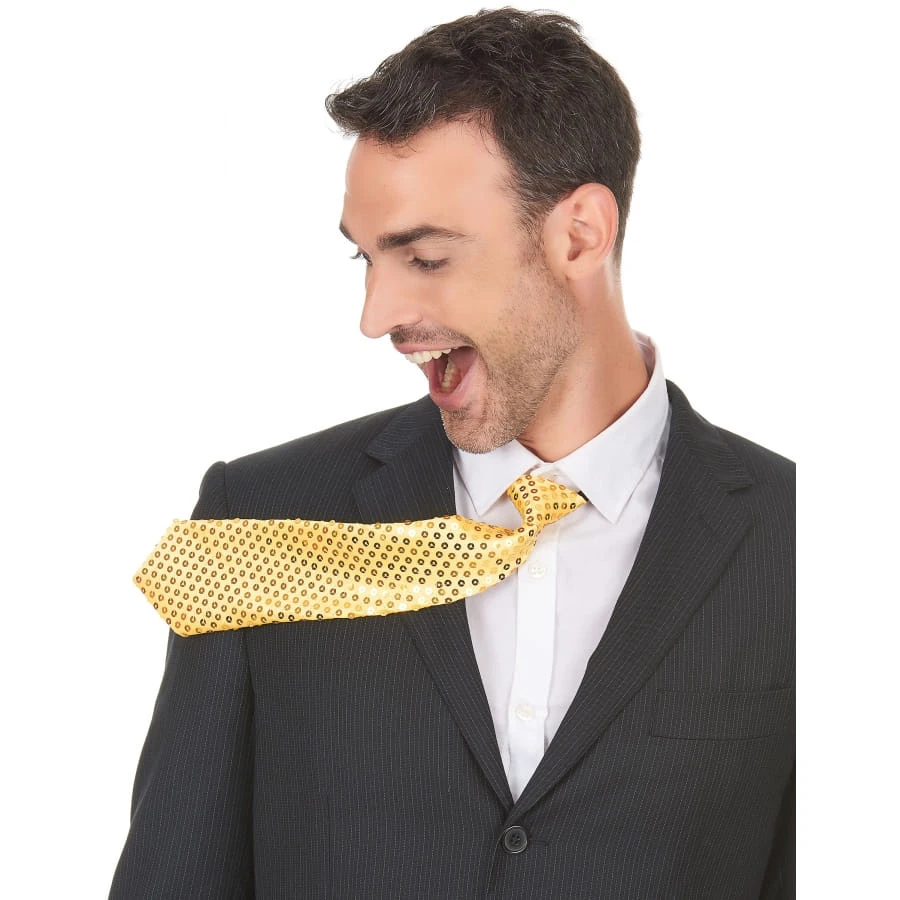 Cravate Recouverte De Sequins 6 Cravate Recouverte De Sequins – Image 4